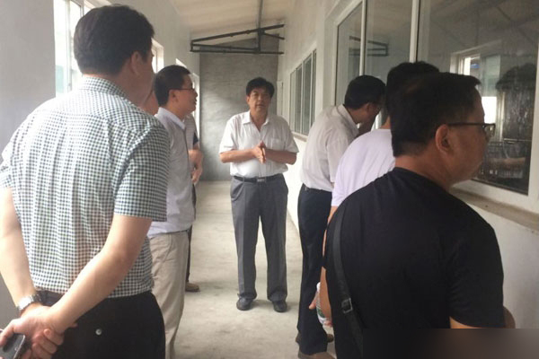 热烈欢迎潍坊市畜牧局领导莅临华宝参观指导工作