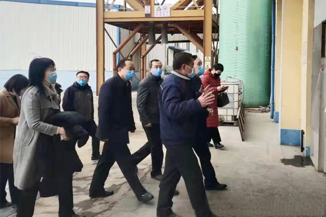 烟台市市委副书记吴承丙到蓬莱天源走访调研