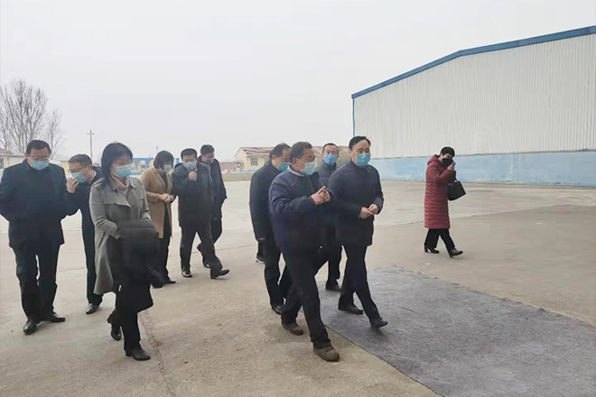烟台市市委副书记吴承丙到蓬莱天源走访调研
