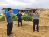 市农业农村局领导视察天源农牧项目建设情况