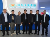 山东省KY.COM工业协会李祥明秘书长到天源集团参观调研